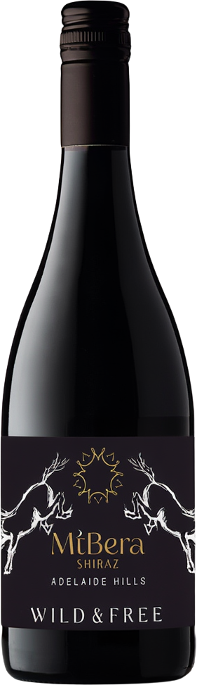Mt Bera Vineyards Wild & Free Shiraz 2024 Adelaide Hills bottle